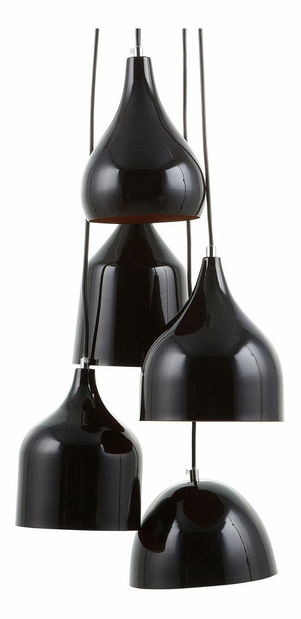 Závěsná lampa Sendai (černá)