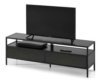 TV stolek/skříňka Subsidios (černá)