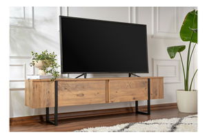 TV stolek/skříňka Serone (borovice atlantická + černá)