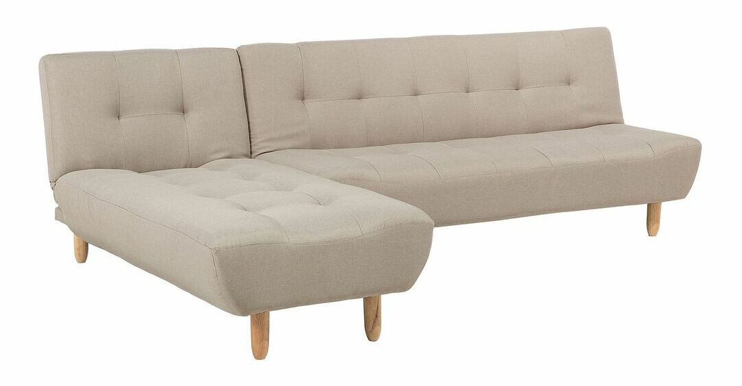 Rohová sedací souprava APPIN (béžová) (L)