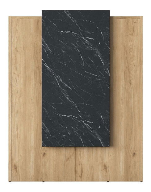 Recepční stůl Kunuta 2 (ořech) *výprodej