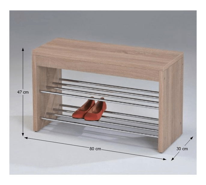 Botník Lone (dub sonoma)