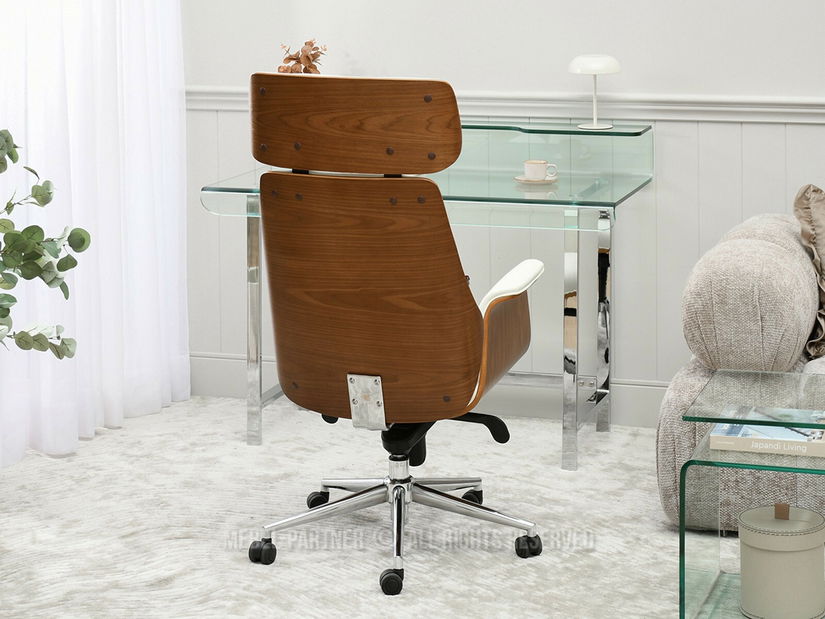 Kancelářské křeslo Lendirnard (krémová)