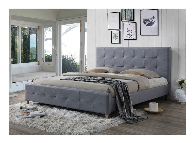 Manželská postel 160 cm Balder (s roštem)