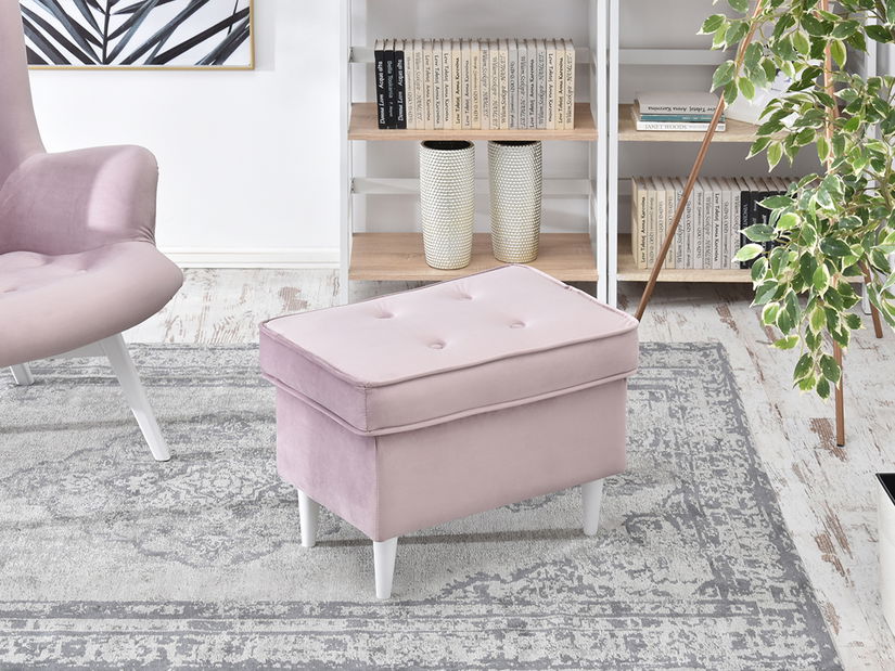 Taburetka Muriera (bílá)