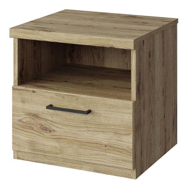 Noční stolek Deloris (dub navarra)