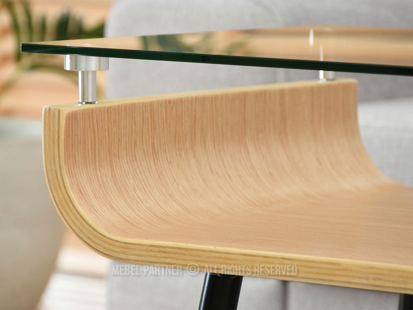 Konferenční stolek Largus (dub + černá)