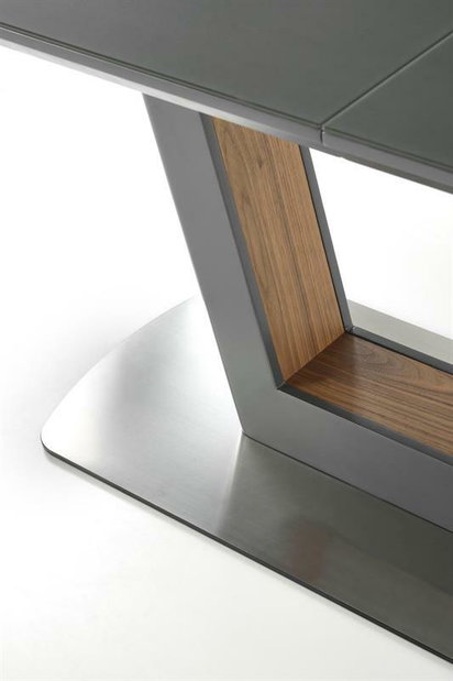 Rozkládací jídelní stůl 160-240 cm Billie (antracit) (pro 6 8 osob)