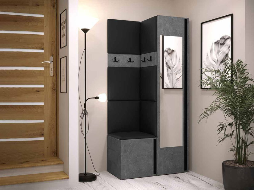 Předsíň Tovenaz XXV (grafit + béžová)