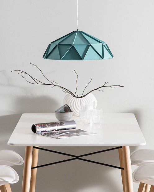 Závěsná lampa Somia (tyrkysová)