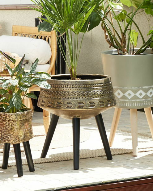 Stojan na květiny Venetia (zlatá)