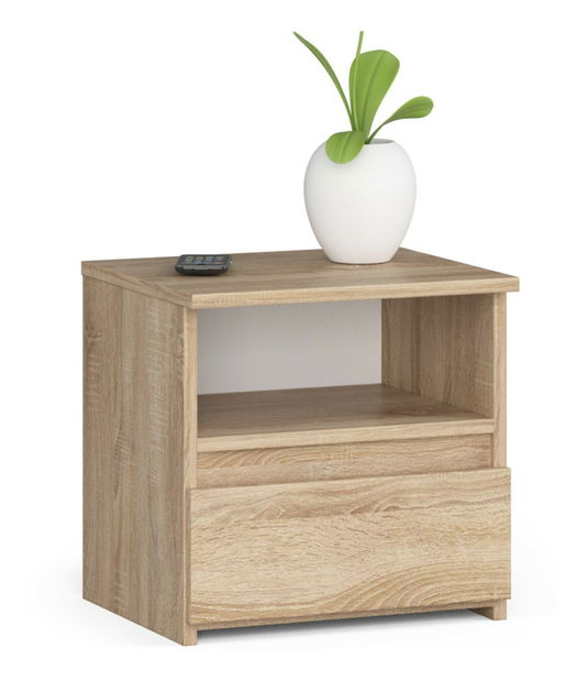 Noční stolek Crispian (dub sonoma)