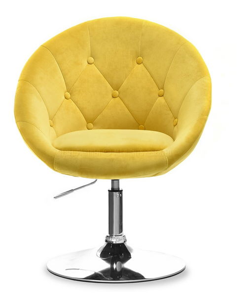 Křeslo Lush 3 (žlutá + černá)