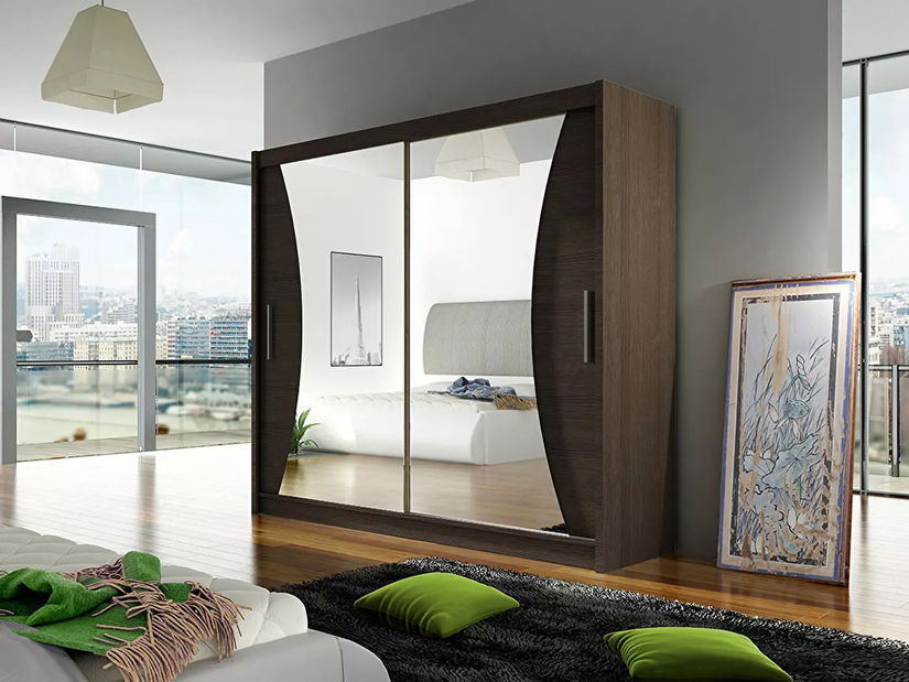 Šatní skříň Baker V (choco)