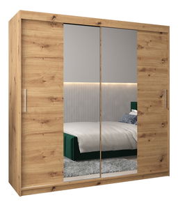 Šatní skříň 200 cm Toki 1 (Dub artisan + Dub artisan)