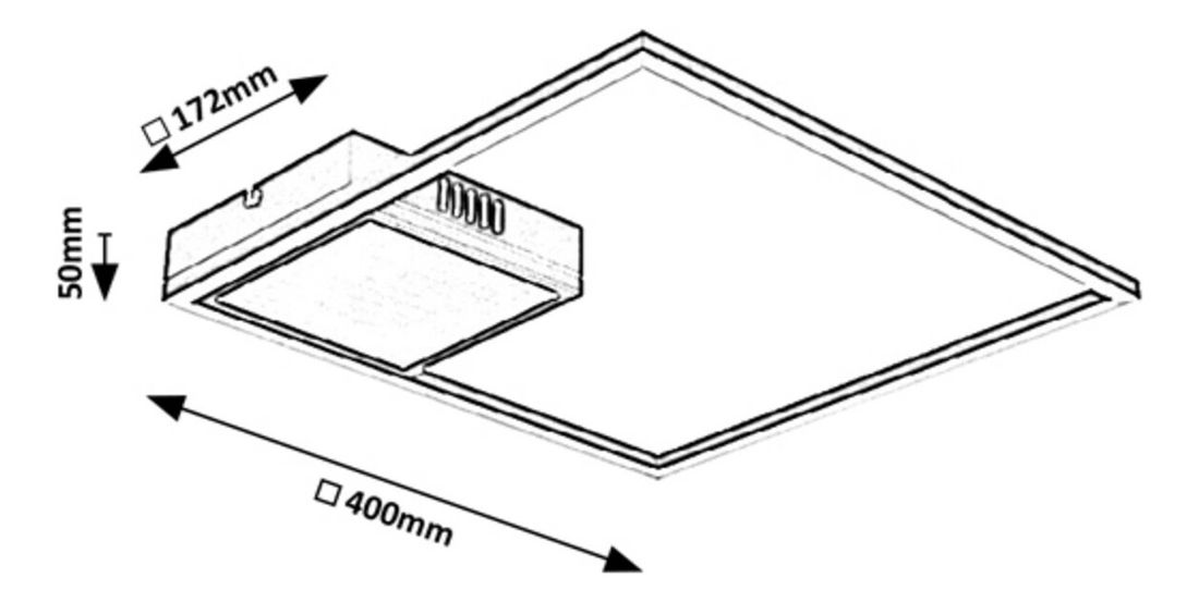 Stropní multifunkční svítidlo Johanit 5286 (černá matná)