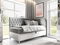 Jednolůžková postel 90cm Rivaldo 3 (bílá + šedá)