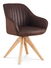 Jídelní židle Horvik-772-BR3 (hnědá)
