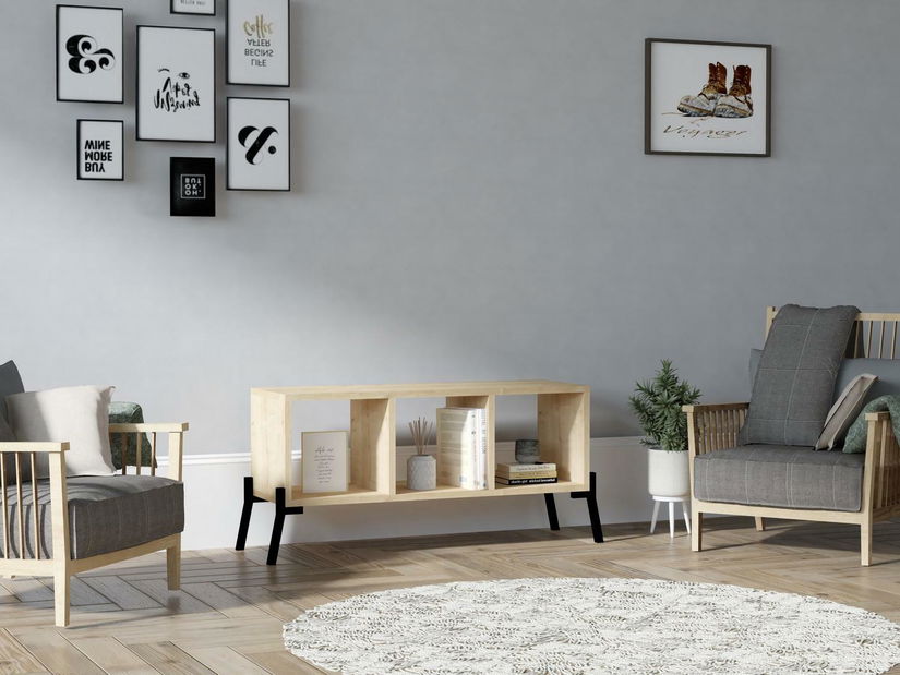 Regál Kaseki 1 (dub safírový)