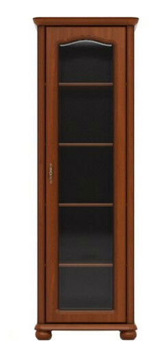 Vitrína BRW Natalia WIT/70P (višeň primavera)