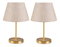Set 2ks. stolních lamp Astalasso 1 (krémová + zlatá)