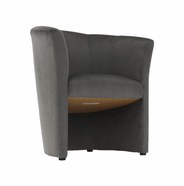 Křeslo Cubali (šedá)