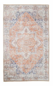 Koberec Hemeria 8 (modrá + oranžová)