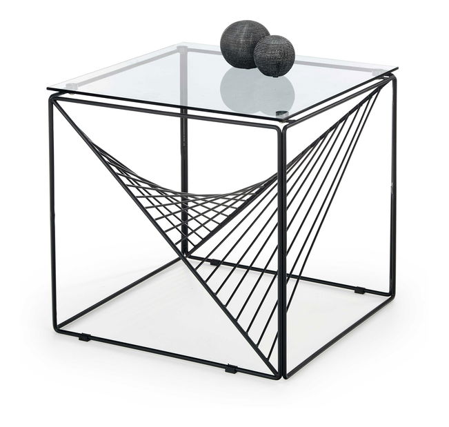 Konferenční stolek Palma (přírodní + černá)