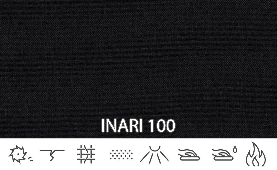 Rohová sedací souprava Wan (černá) (L)