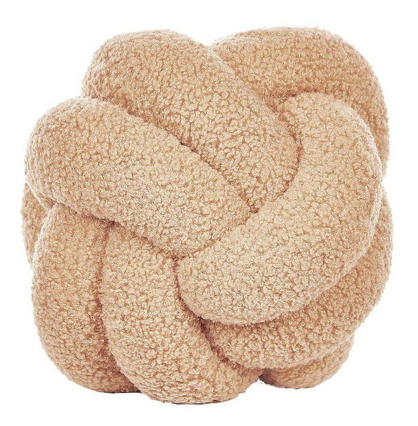 Ozdobný polštář 19 x 19 cm Malnia (béžová)