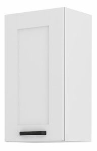 Horní kuchyňská skříňka Lucid 40 G 72 1F (bílá + bílá)