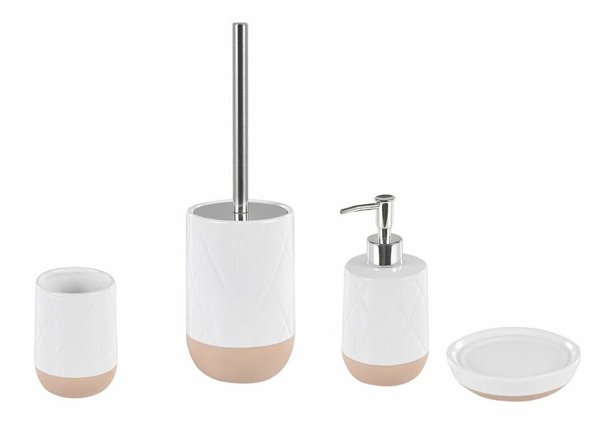 Koupelnové doplňky Lebza (bílá)