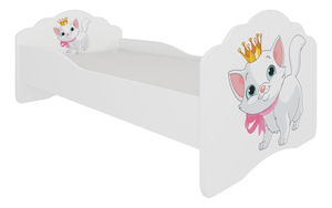 Dětská postel 160x80 cm Cassi (S roštem a matrací) (kočka)