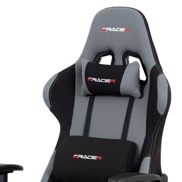 Herní křeslo Entenderse (šedá + černá)