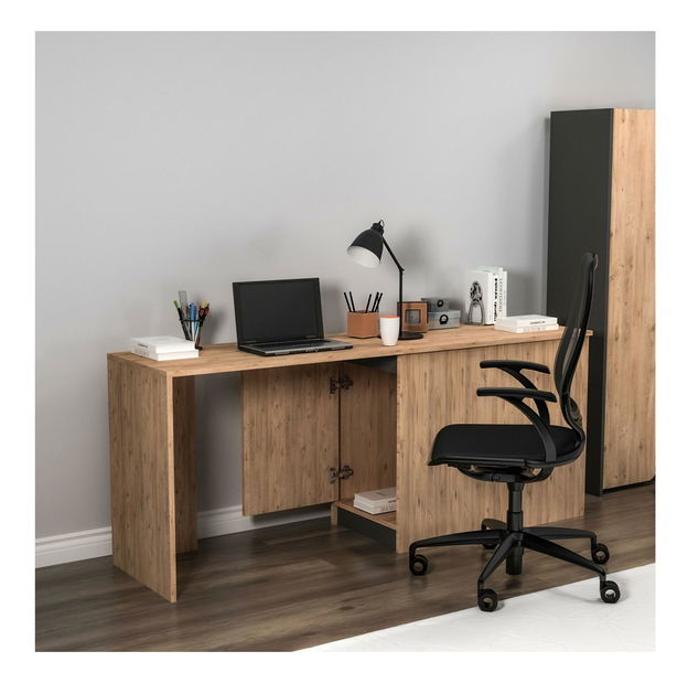 PC stolek Pelavi 1 (borovice atlantická + antracit)