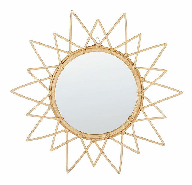 Nástěnné zrcadlo Alfonso (béžová)