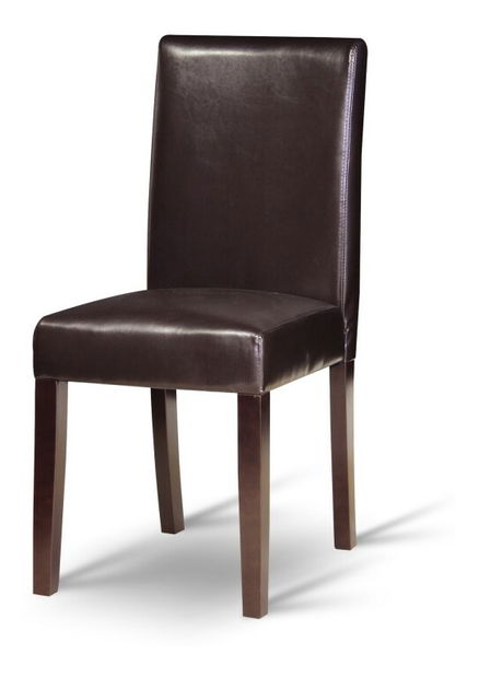 Jídelní židle Kerja tmavohnědá