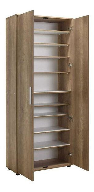 Botník (skříňka na boty) Skye 2 (ořech světlý)