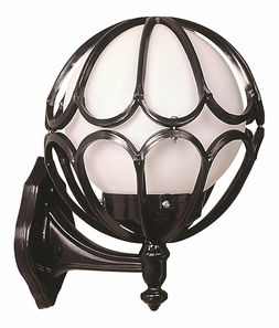 Venkovní nástěnné svítidlo Bartosz (černá + bílá)