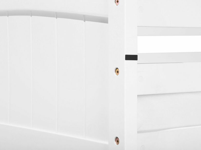 Patrová postel 90 cm RADIN (s roštem) (bílá)