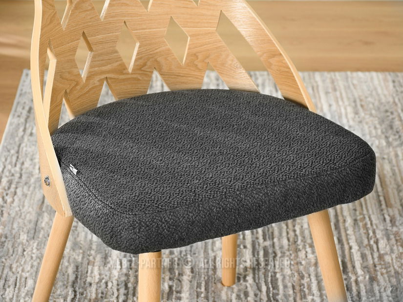 Židle Crab (grafit + dub)