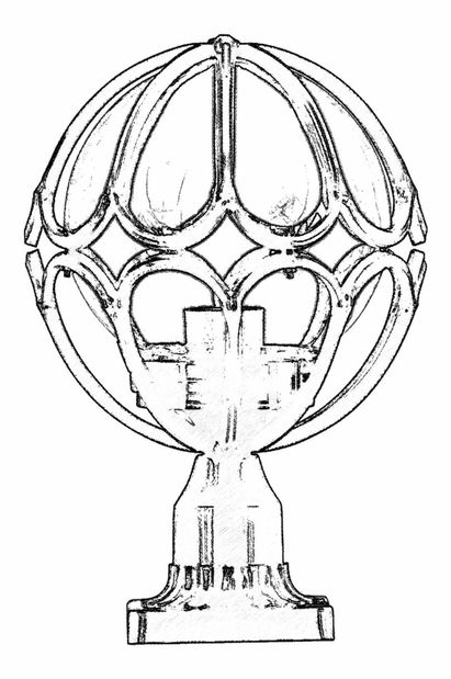 Venkovní nástěnné svítidlo Dario (černá)