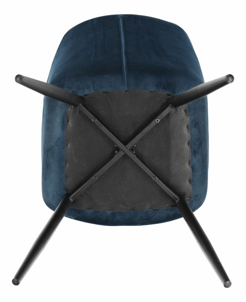 Designové křeslo Feddy (modrá)