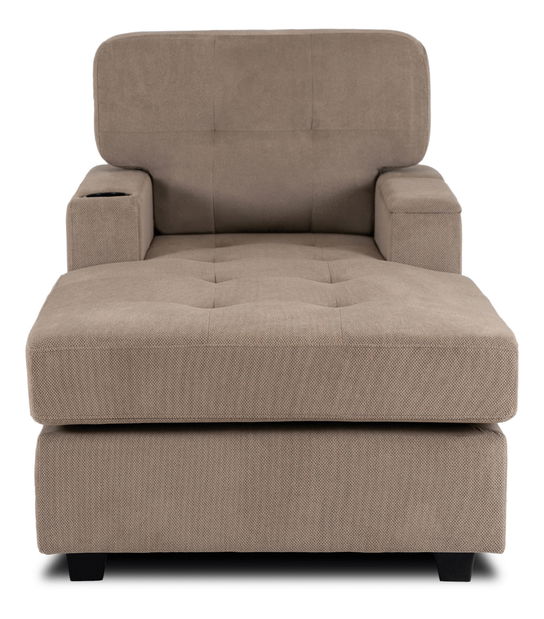 Křeslo Nuevos (světlobéžová)