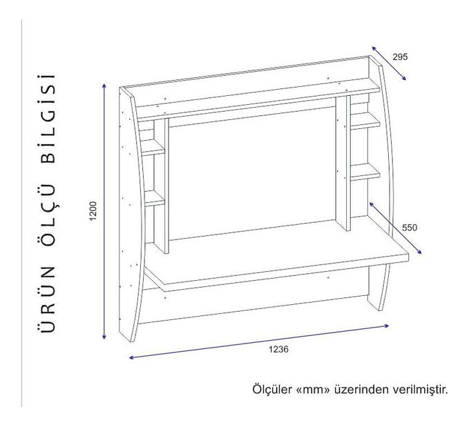 PC stolek Somopi (bílá)
