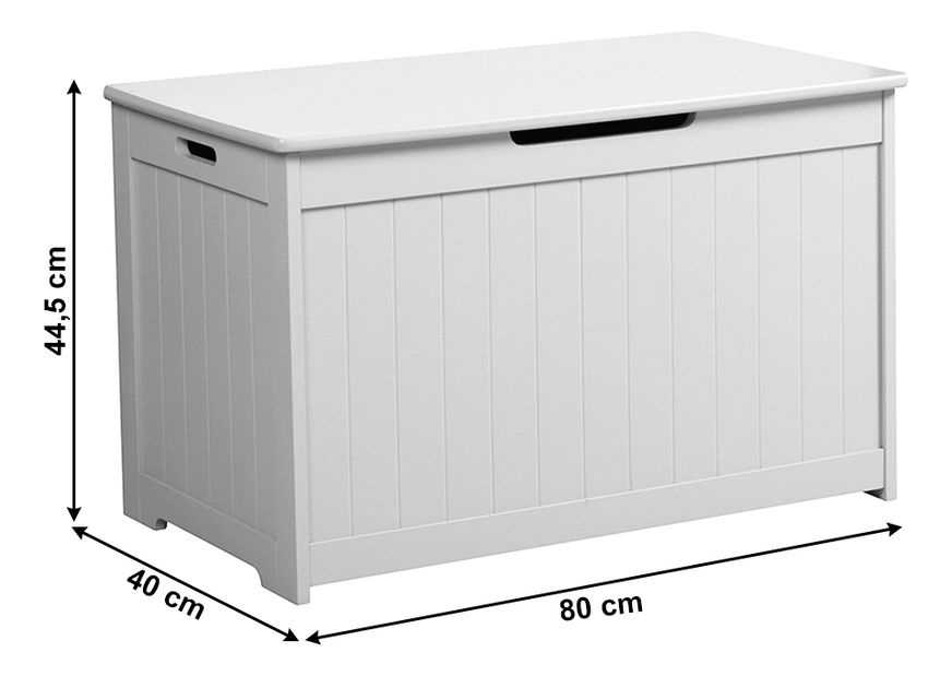 Úložný box Konnie (bílá)