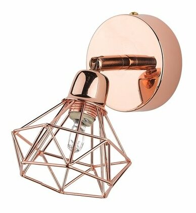 Stropní/nástěnné svítidlo Emanuela (měděná)