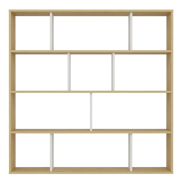 Regál Bilubi (dub + bílá)