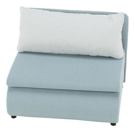 Křeslo Kotu New (mentolová + krémová)