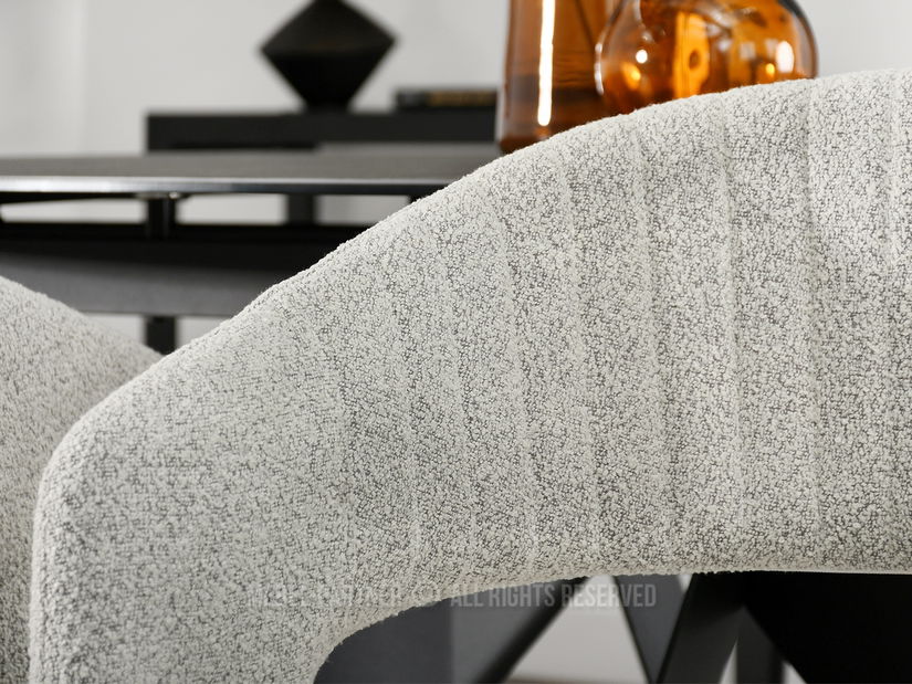 Židle Kim (béžová + černá)